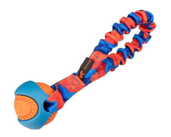 Pocket PowerBall Bungee Tug | Fetch Dog Toys | Tug-E-Nuff