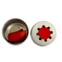 15ml Aluminium tin with magnet and Kong piece: RED label