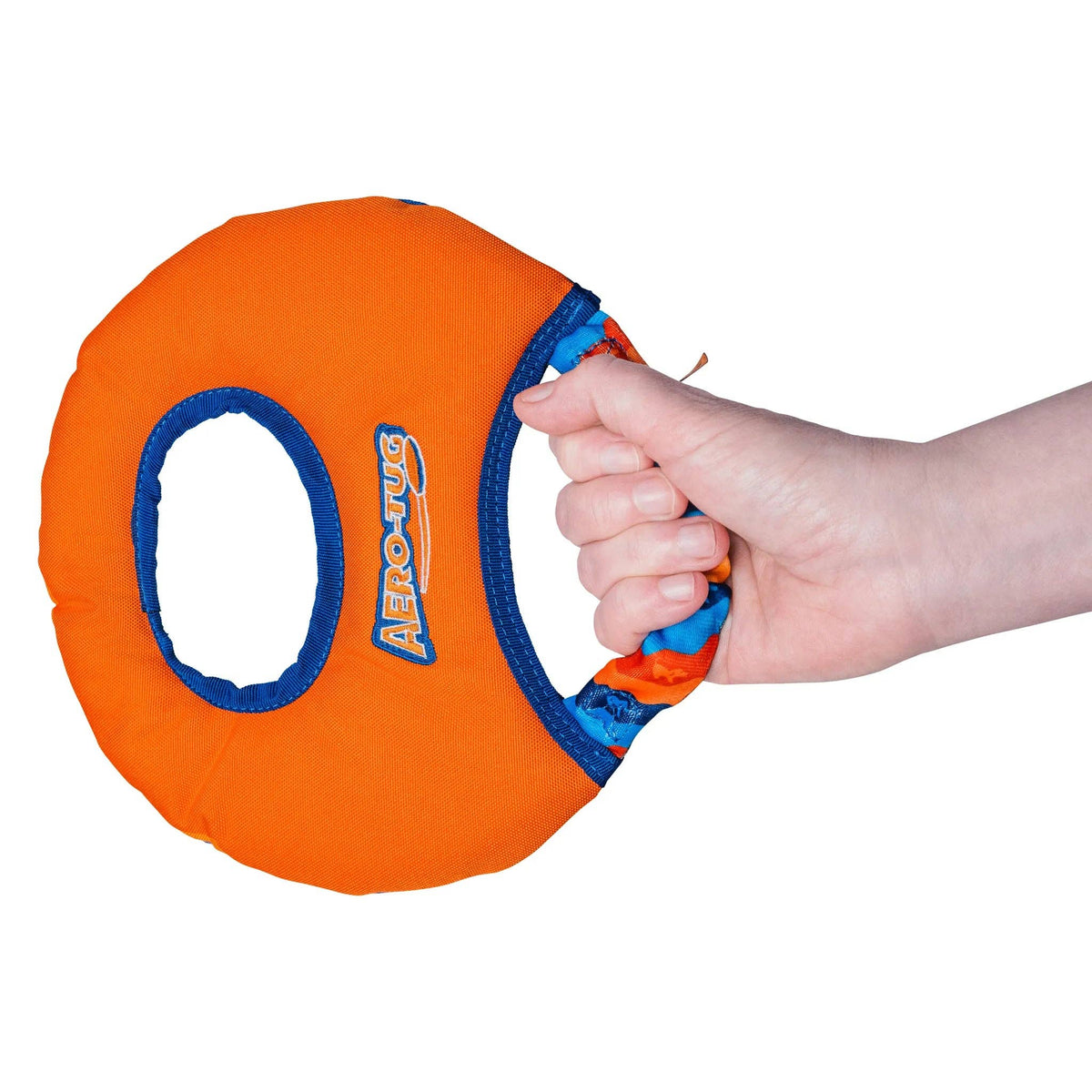 Aero-Tug Interactive Frisbee: Lightweight, Water-Safe & Soft