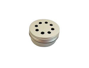 15ml Aluminim tin (with holes) and magnet