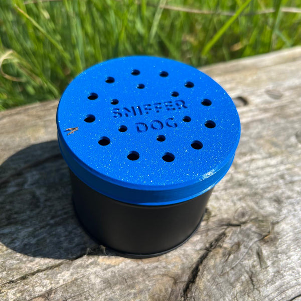 blue scentwork pot
