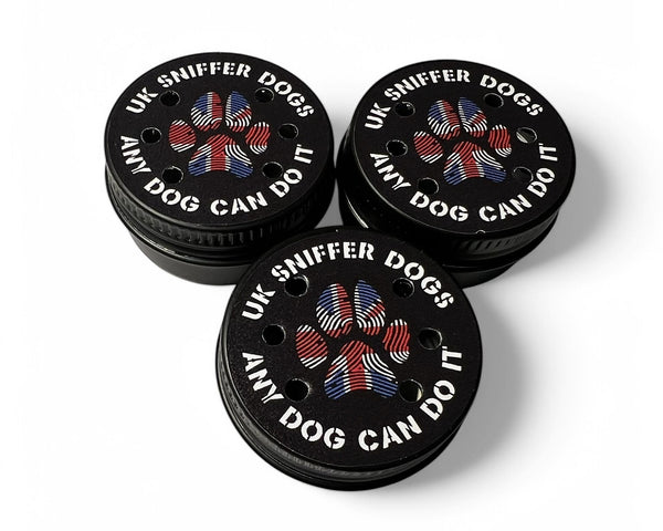 UKSD 10ml Aluminium Scentwork tins Black