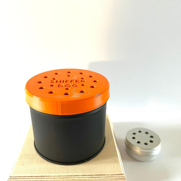 orange pot for scentwork