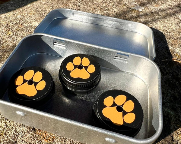 Paw Print Scent Tins