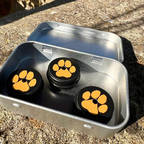 Paw Print Scent Tins