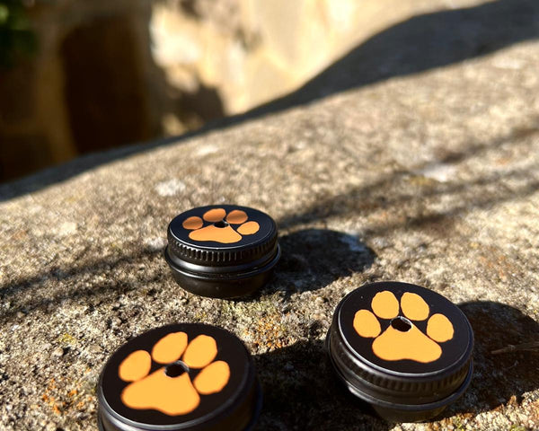 Paw Print Scent Tins