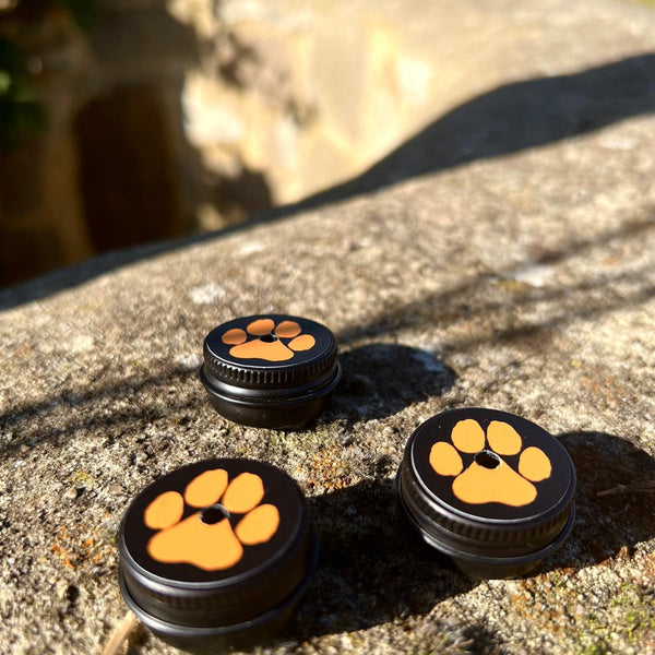 Paw Print Scent Tins