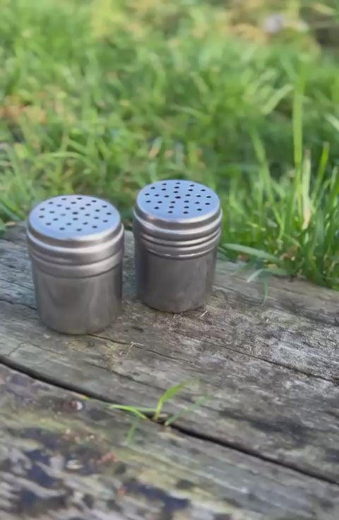 two small sniffer pots