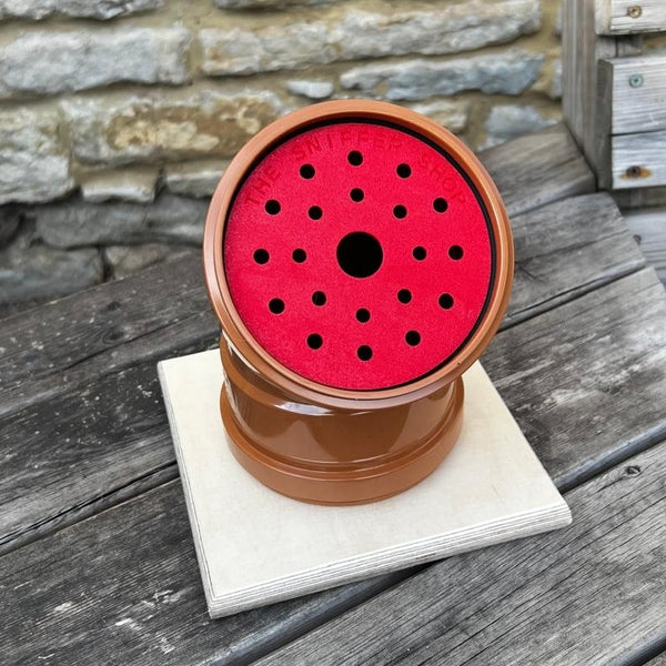 Red nosey cover for scentwork