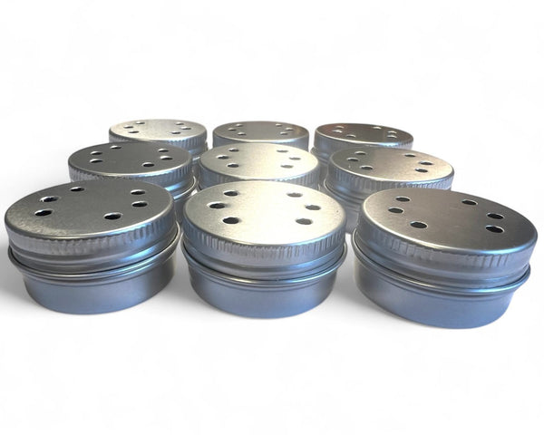10ml Aluminium Scentwork tins Silver